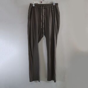 Rick Owens DRKSHDW Gray Berlin Sweatpants Long Drawstring